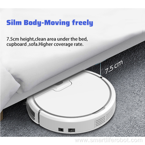 2000Pa Mini Wireless Household Robot Vacuum Cleaners